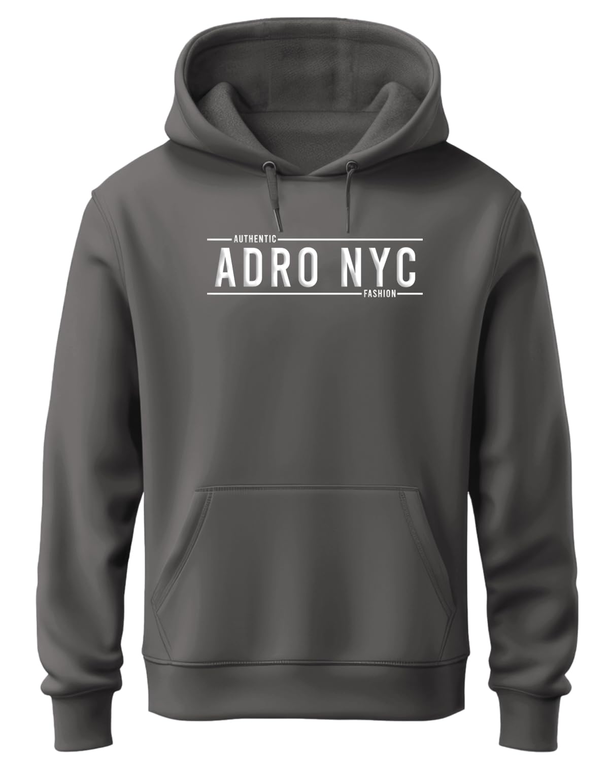 ADRO Men's Cotton Neck Hooded Sweatshirt (H24-ADRO)