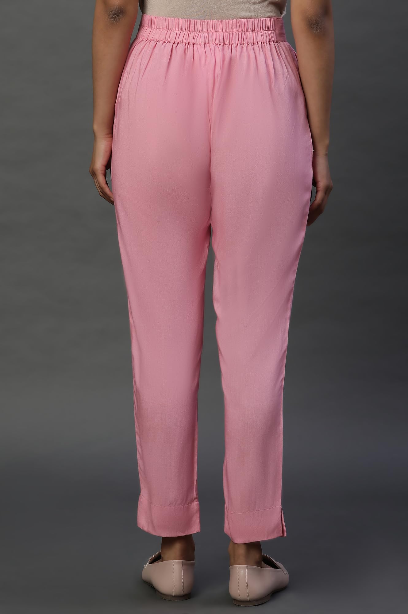 Aurelia Womens Slim Trousers (24FEA60015_Pink