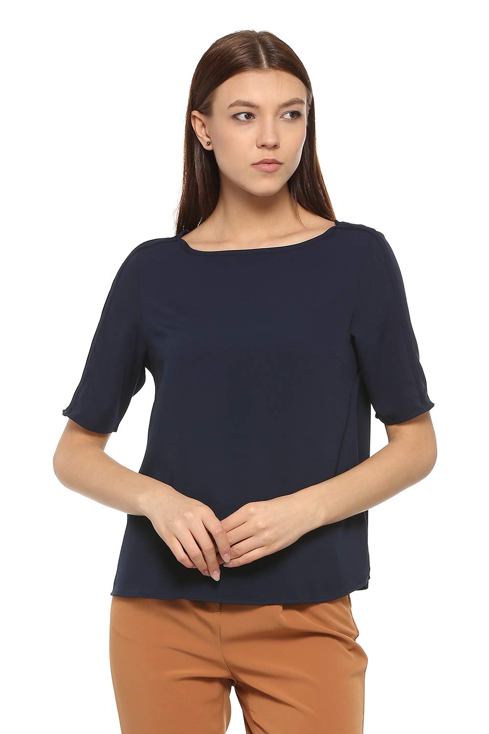 Allen Solly Women Regular Fit Casual T-Shirt