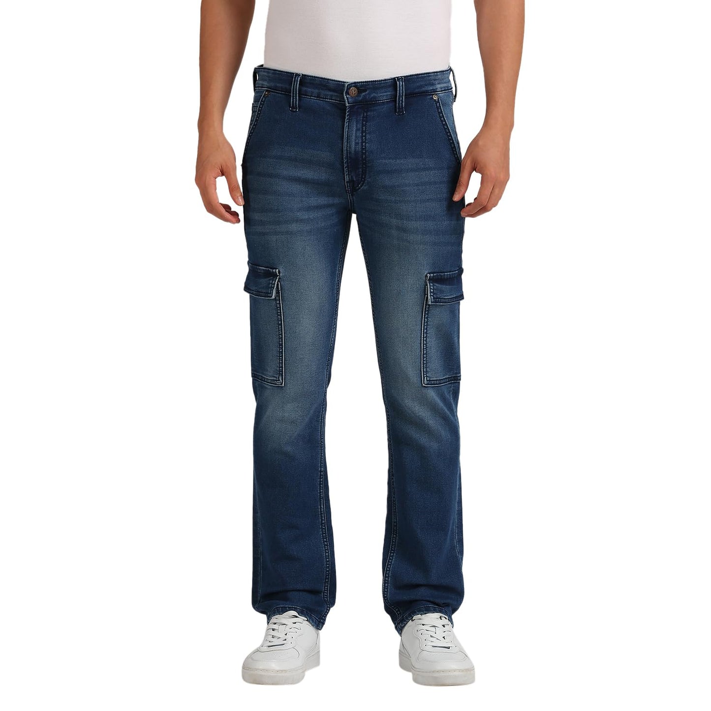 Pepe Jeans MenS Straight Jeans (Pm207937Q031_Dark Used_Mid Indigo Blue
