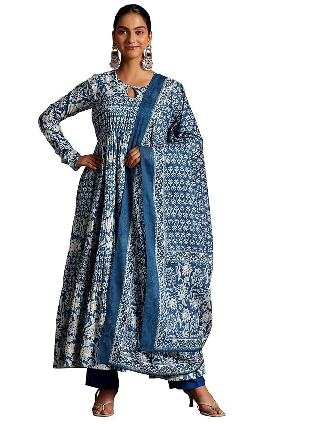 Libas WomenS Pure Cotton Kurta Set (359030R