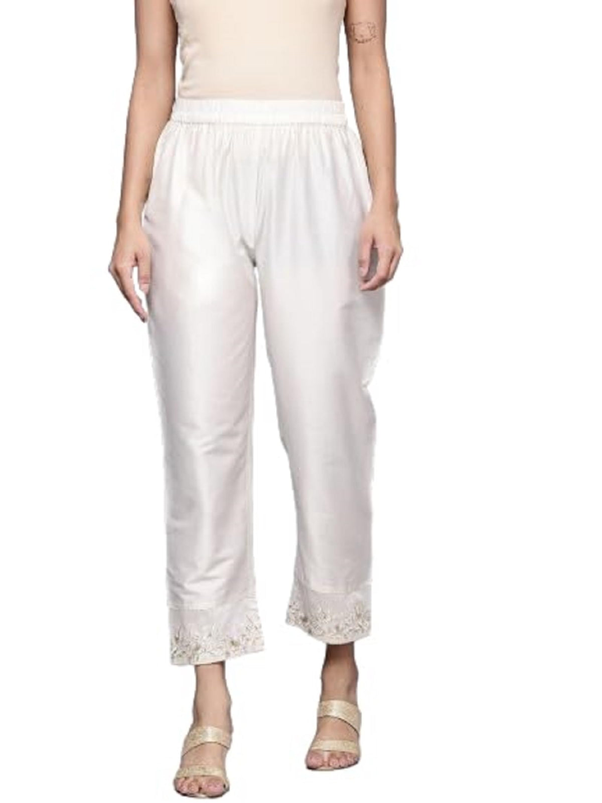 Varanga Womens Cotton Pants Comfortable, Breathable, Stylish Everyday Wear for Casual or Semi-Formal Outfits