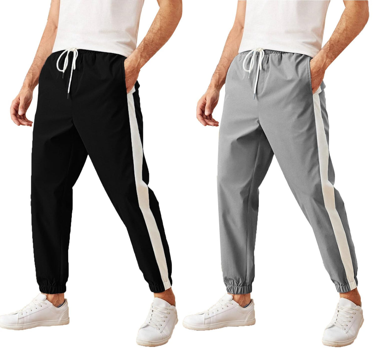 Lymio Track Pant For Men || Regular Fit || Track Pants || Full Elastic Jogger Track Pant || Available In Combo Pack Of 2 (Tp-03-