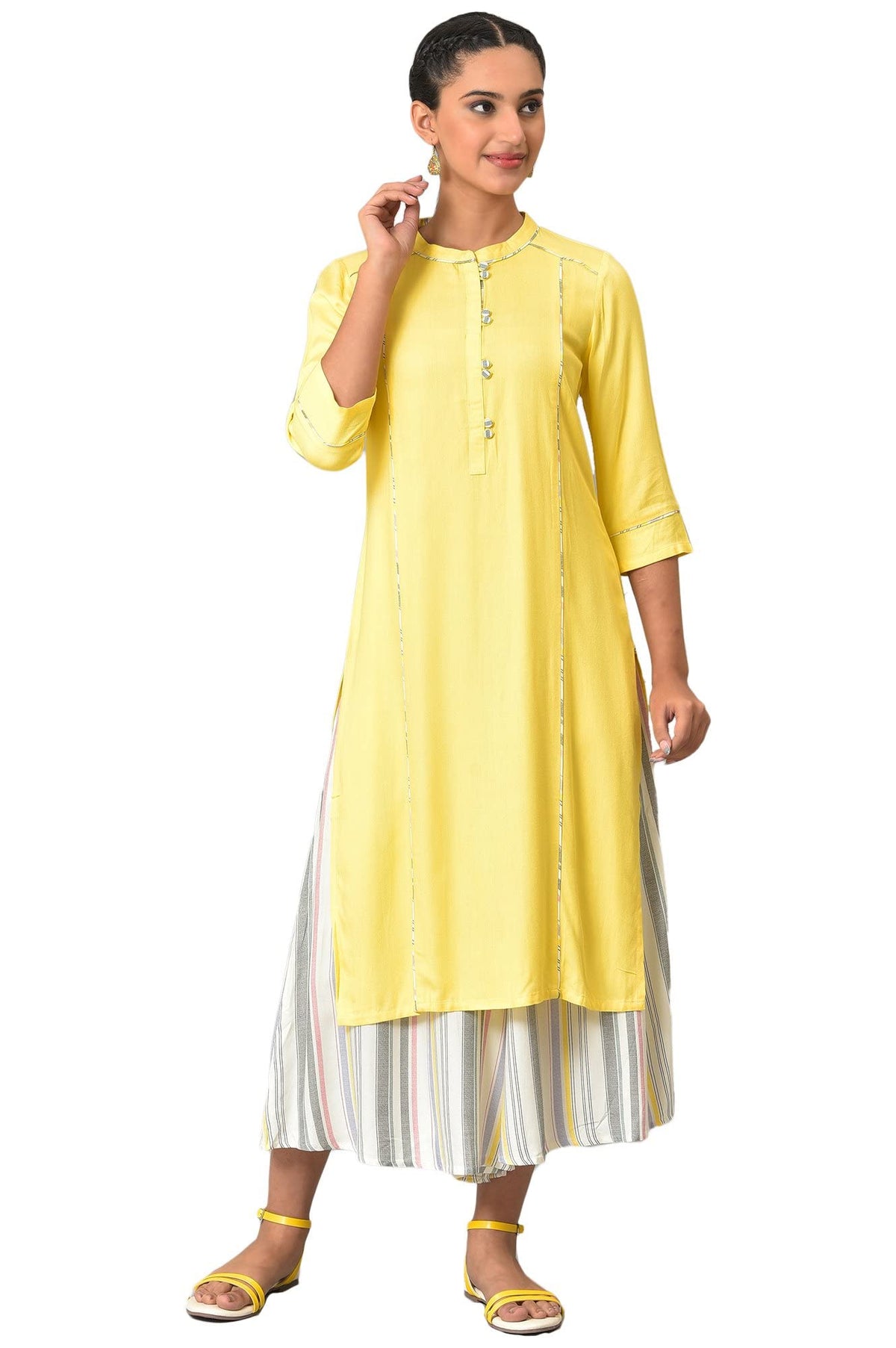 Aurelia Womens Kurta-Culotte