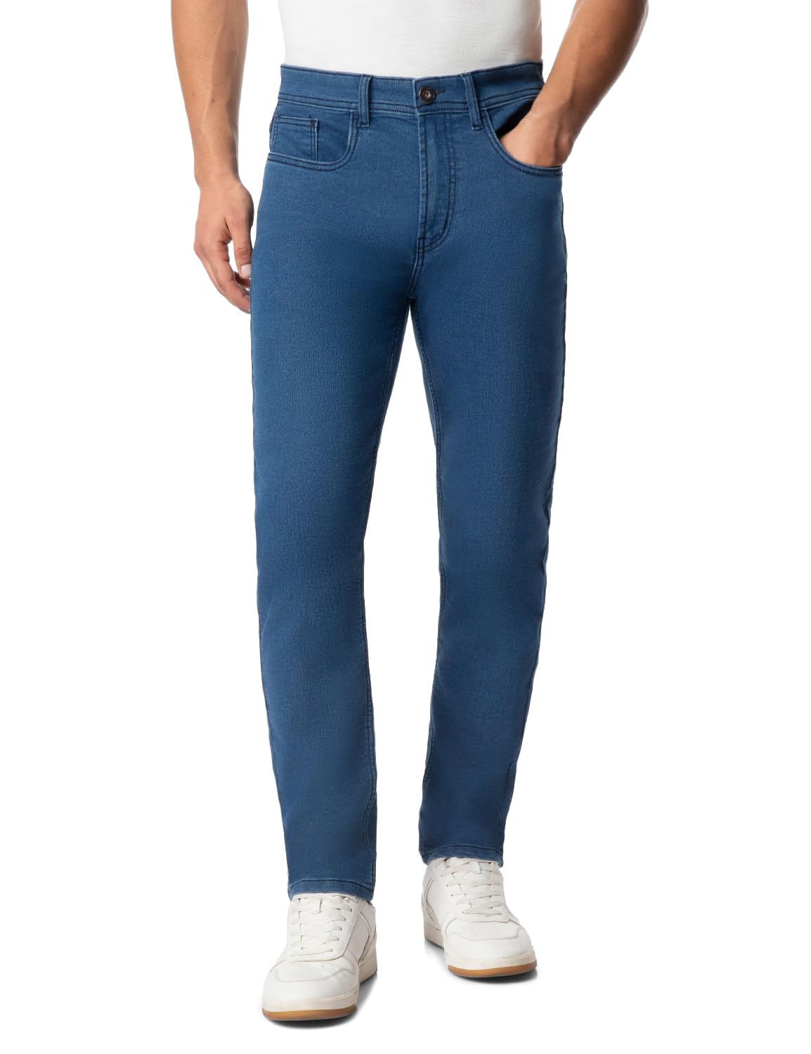 INKD Mens Regular Jeans (INKAW23MJN-020_Indigo-Deep Neptune