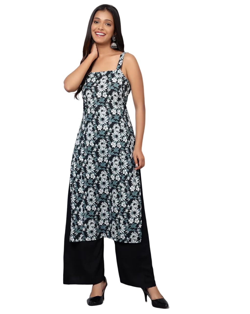 PATLANI Womens Crepe Full Stitched Kurti.