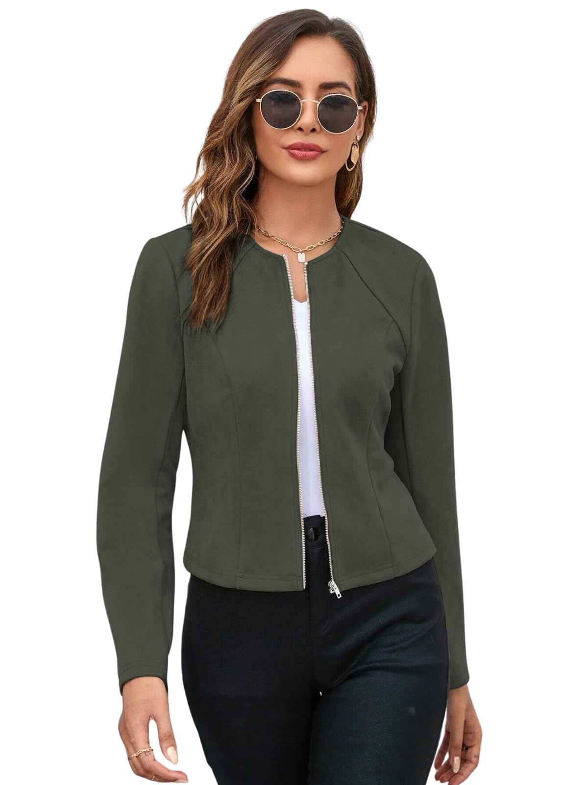 Greciilooks WomenS Casual (Gl-W1909_Green