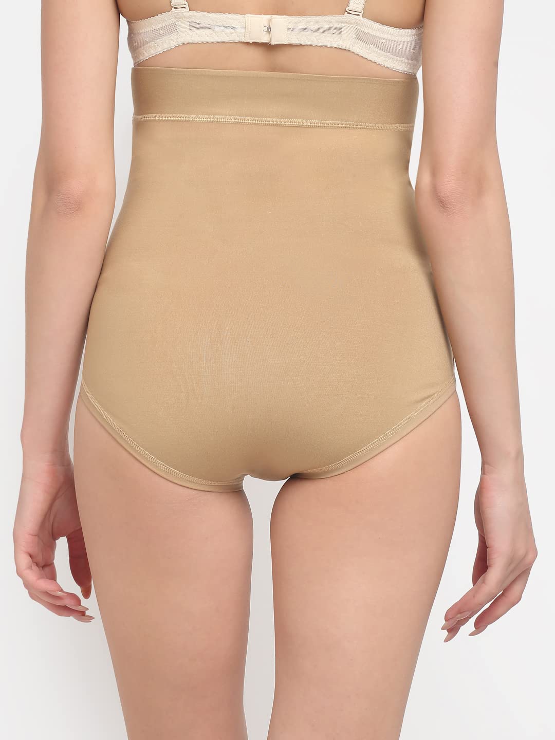 Shasmi Womens High Waist Shapewear with Anti Rolling Strip Tummy Control Tucker Waist Slimming Panties Women Shapewear Underwea