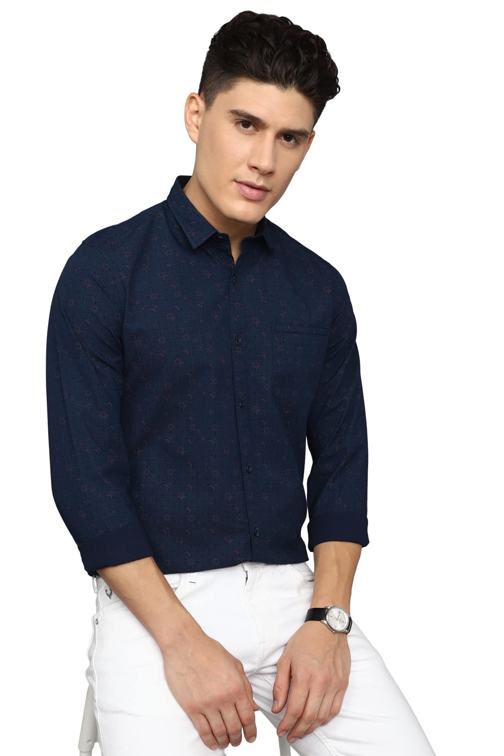 Allen Solly Men Regular Fit Printed Shirt