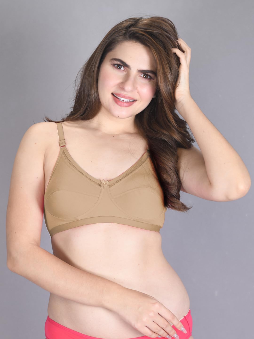 Lux Venus Full Coverage Support Mesh With Adjustable Strap Skin