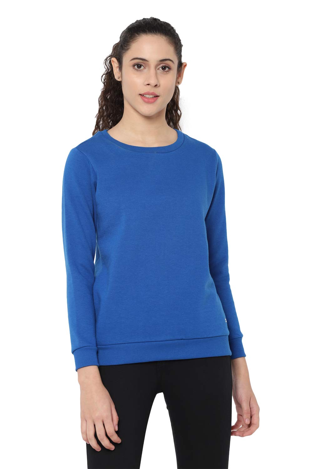 Allen Solly Women Printed Graphic Crew Neck T-Shirt