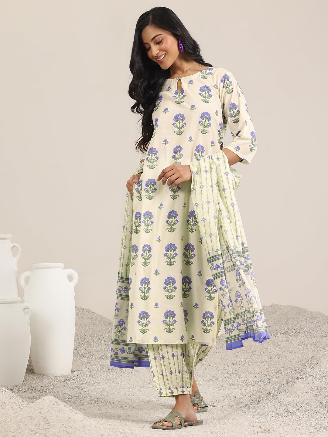Libas WomenS Cotton Kurta Sets (400228Oh