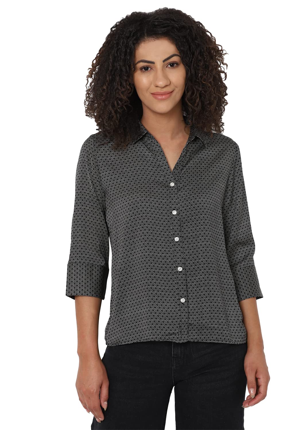 Allen Solly Women Casual Cotton Full Sleeve Stretch Shrug