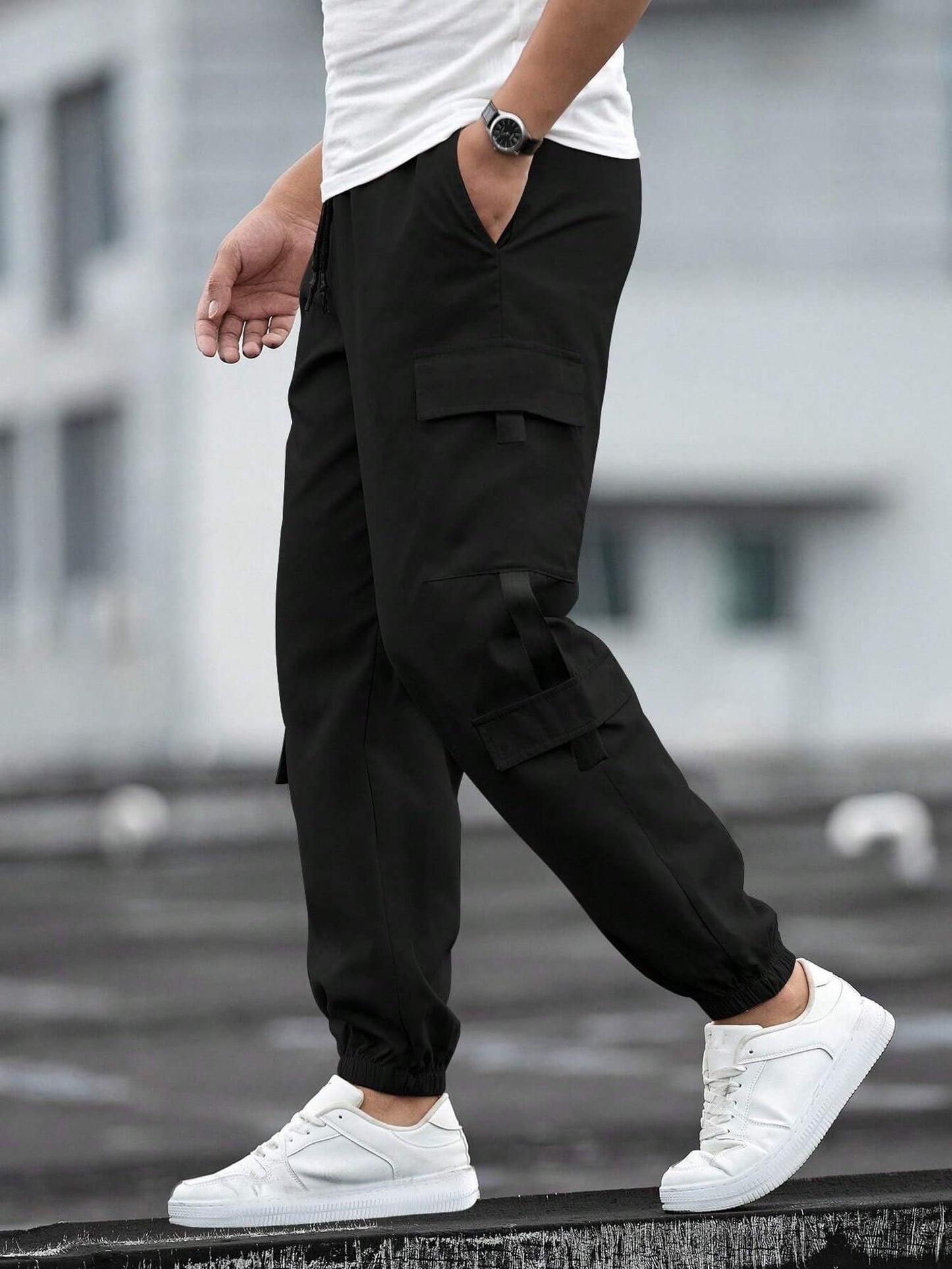 Lymio Track Pant For Men || Regular Fit || Track Pants || Full Elastic Jogger Track Pant || Available In Combo Pack Of 2 (Tp-06-
