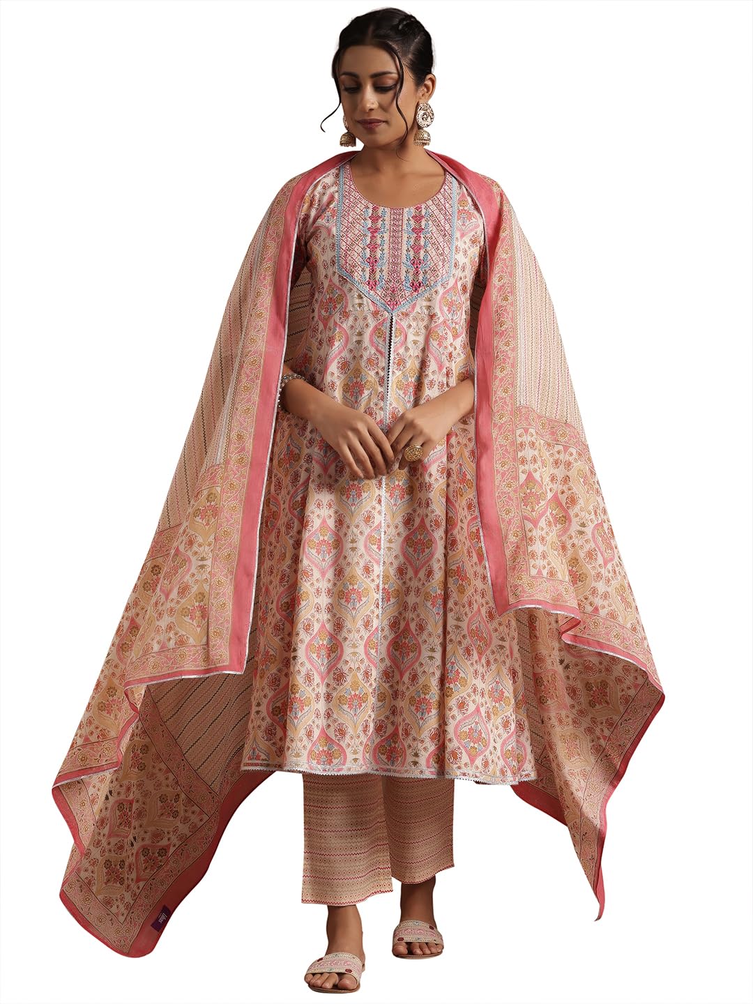 Libas WomenS Cotton Kurta Set (36602
