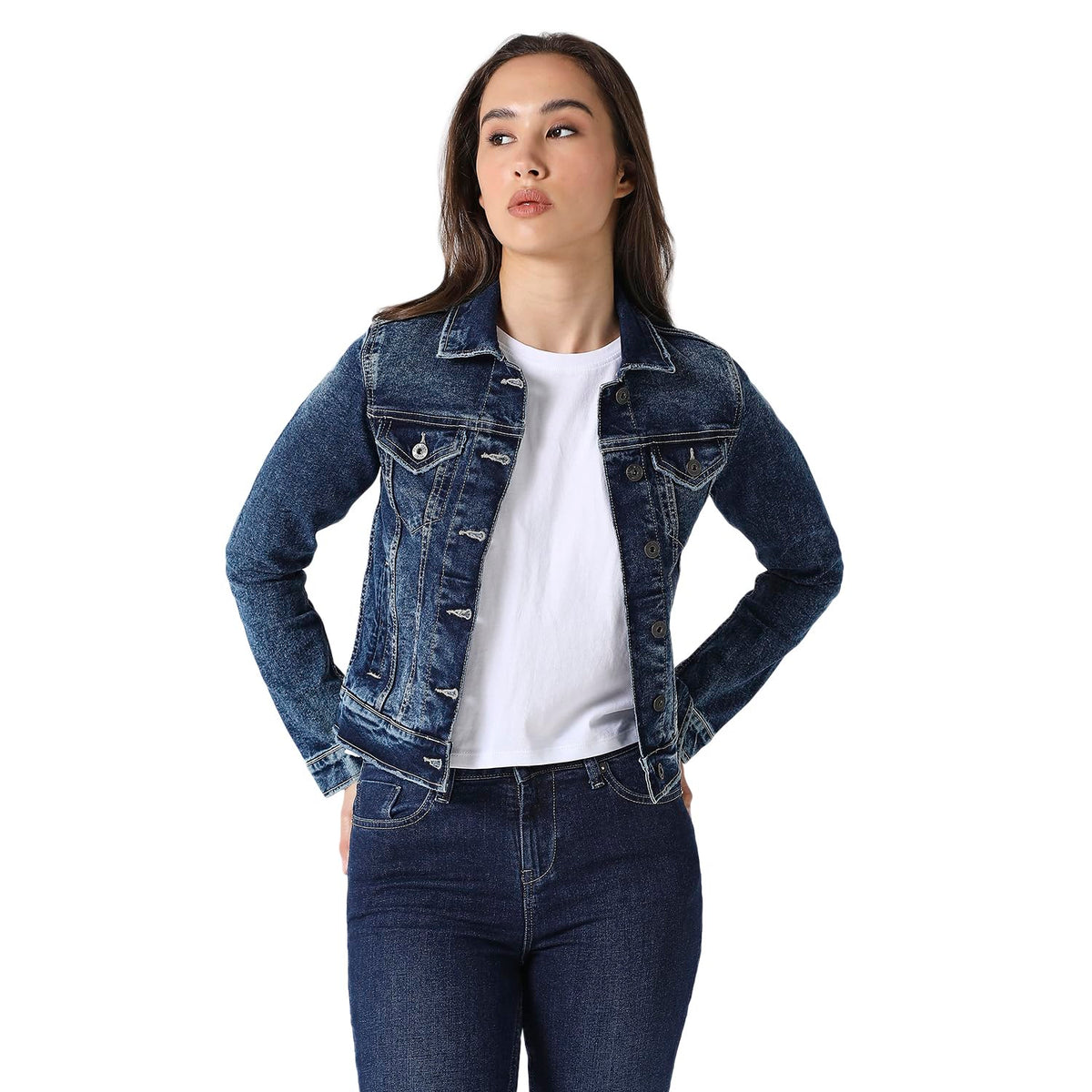 Pepe Jeans WomenS A-Line Coat (Pl402242J67_Med Used