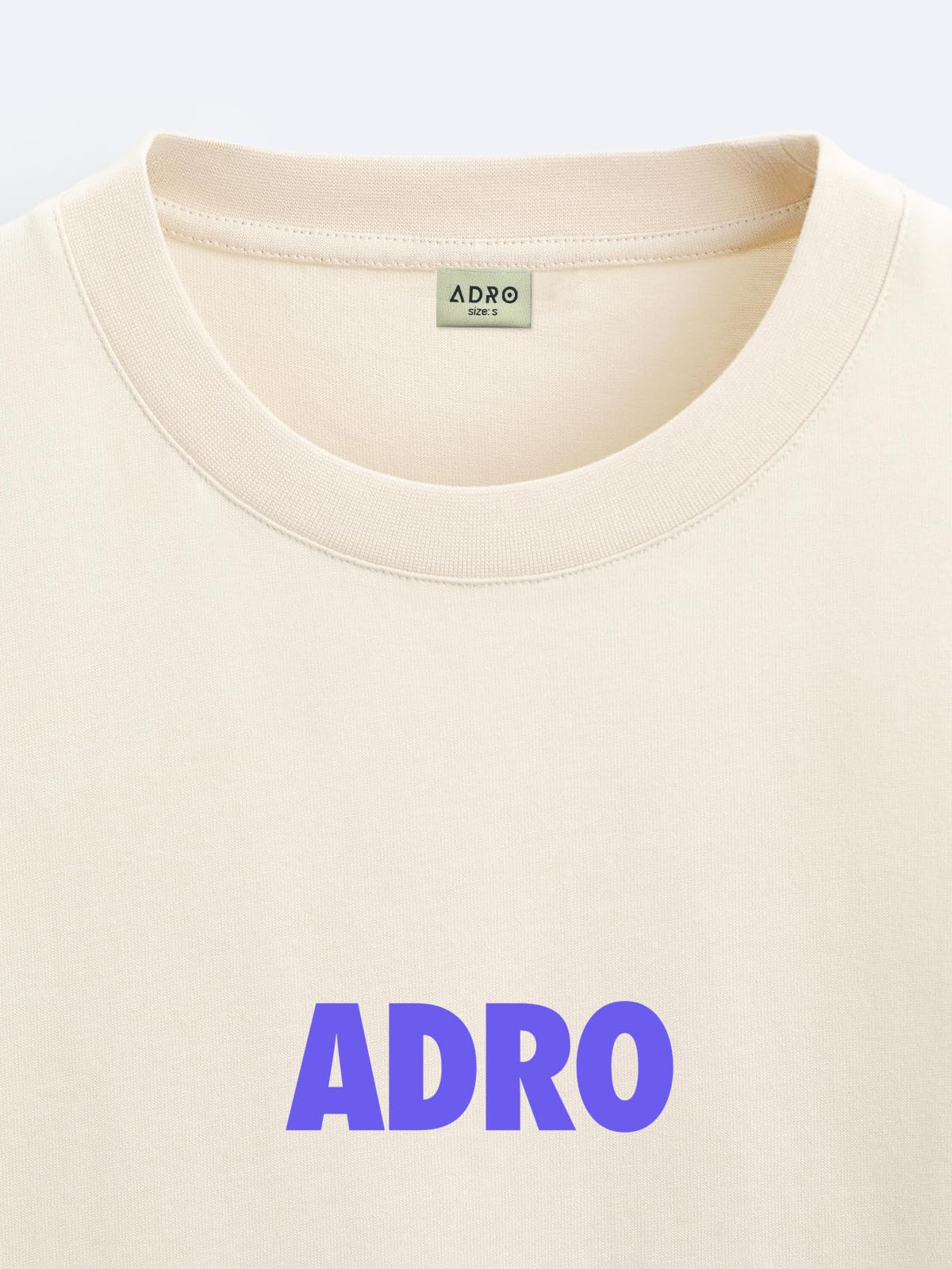 ADRO Oversize T Shirt for Men | Drop Shoulder Cotton T Shirt | Anime Oversize T-Shirt | Luffy T Shirt Gear 5| Trendy Front and B