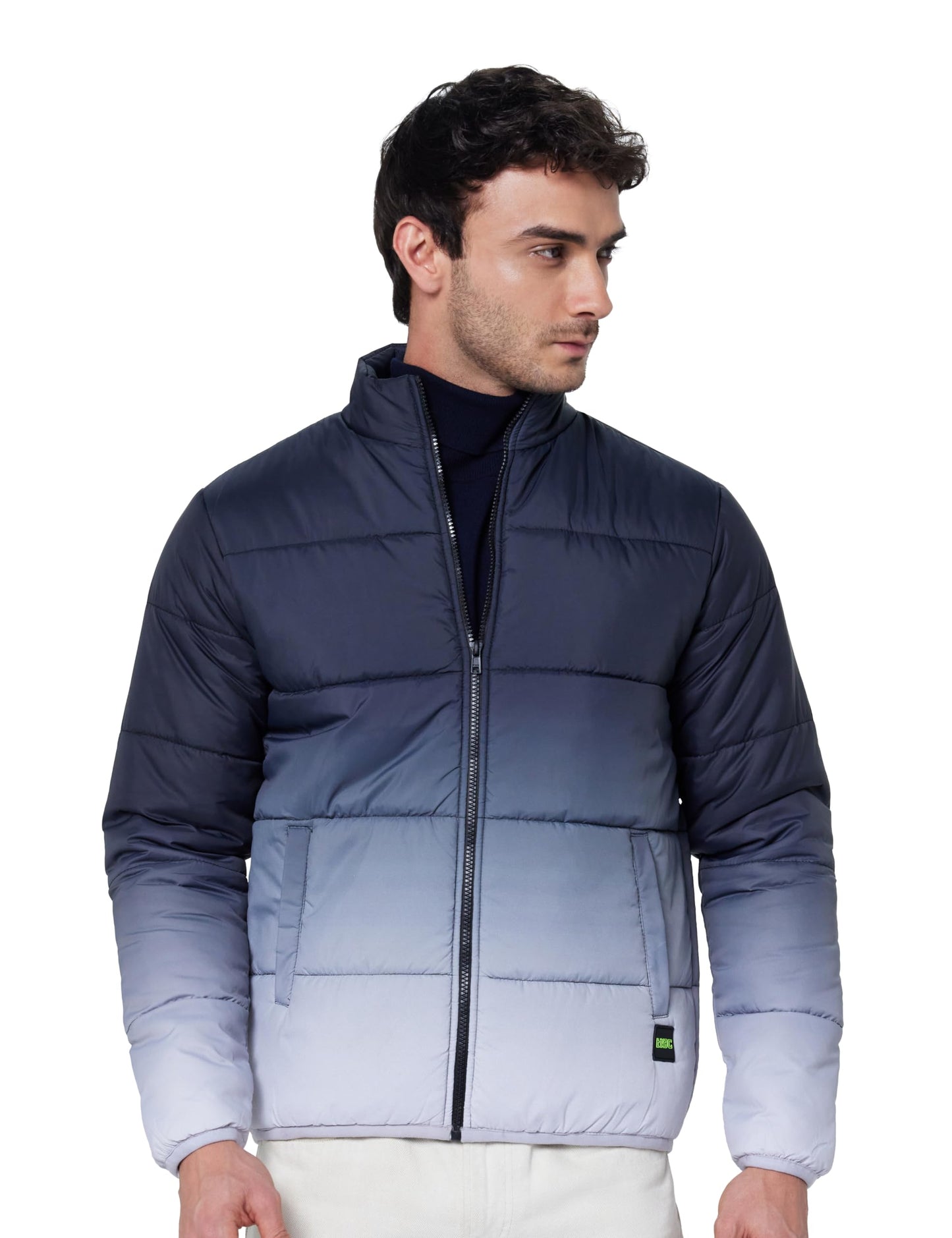The Indian Garage Co Mens Slim Fit Ombre Jacket