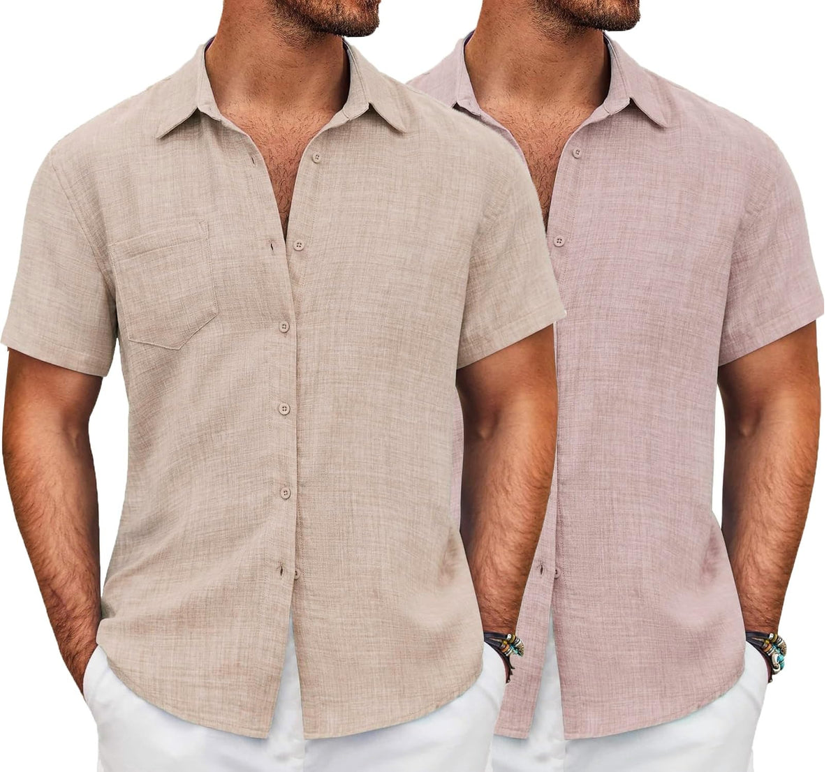 Lymio Casual Regular Fit Shirt For Men || Regular Fit || Stylish || Men Shirt (Available In Combo Packs) (Resort-Slub-Chiku-Pink