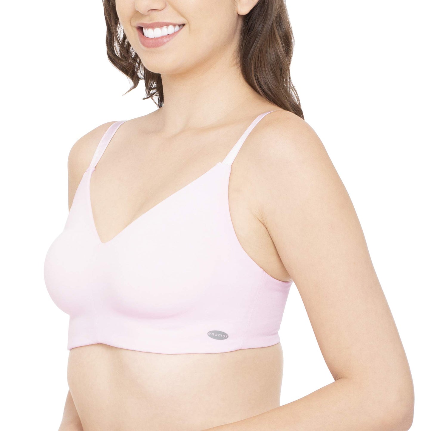 Enamor A027 Full Coverage Cotton Bra - Non-Padded Wirefree