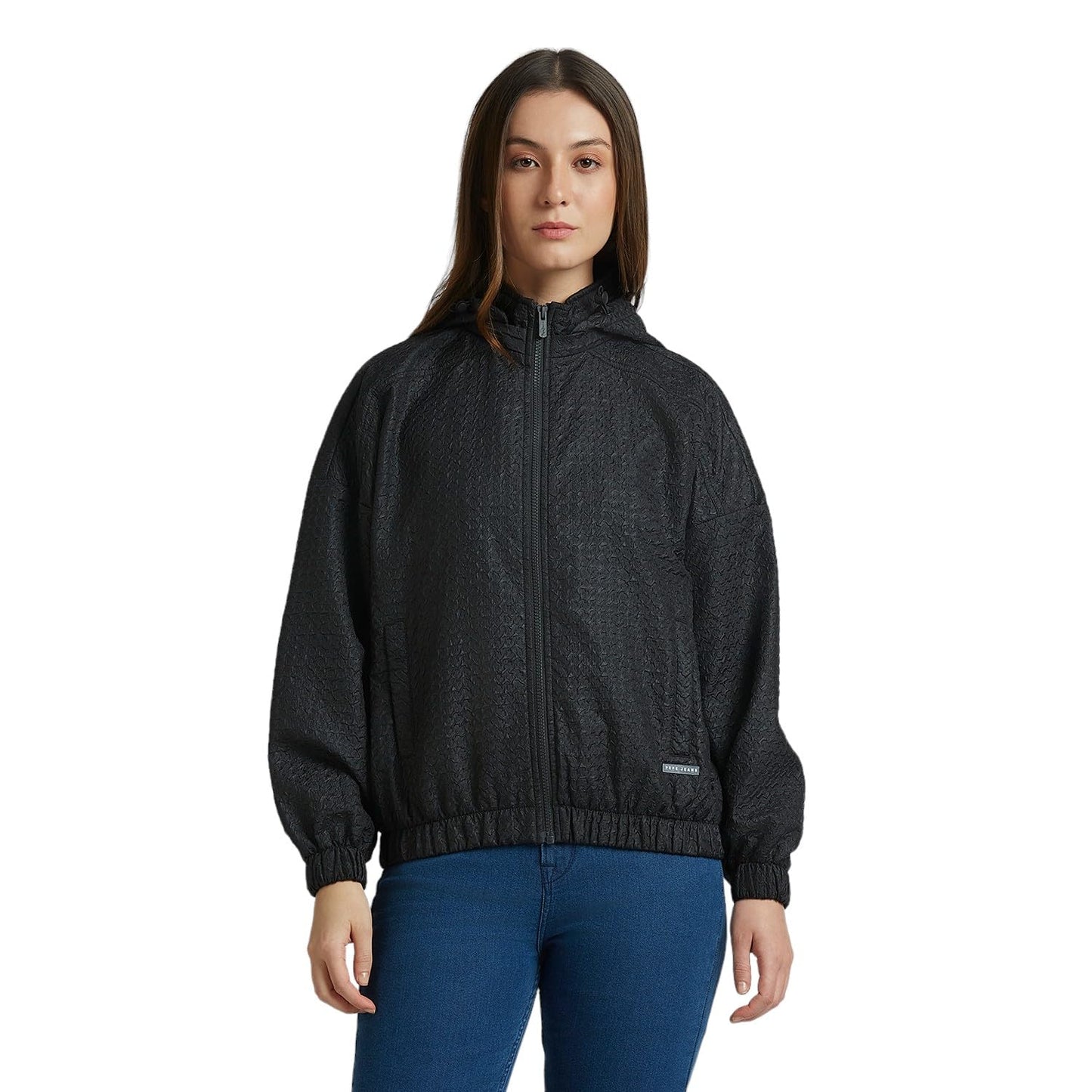 Black Full Sleeve Lightweight Jacket