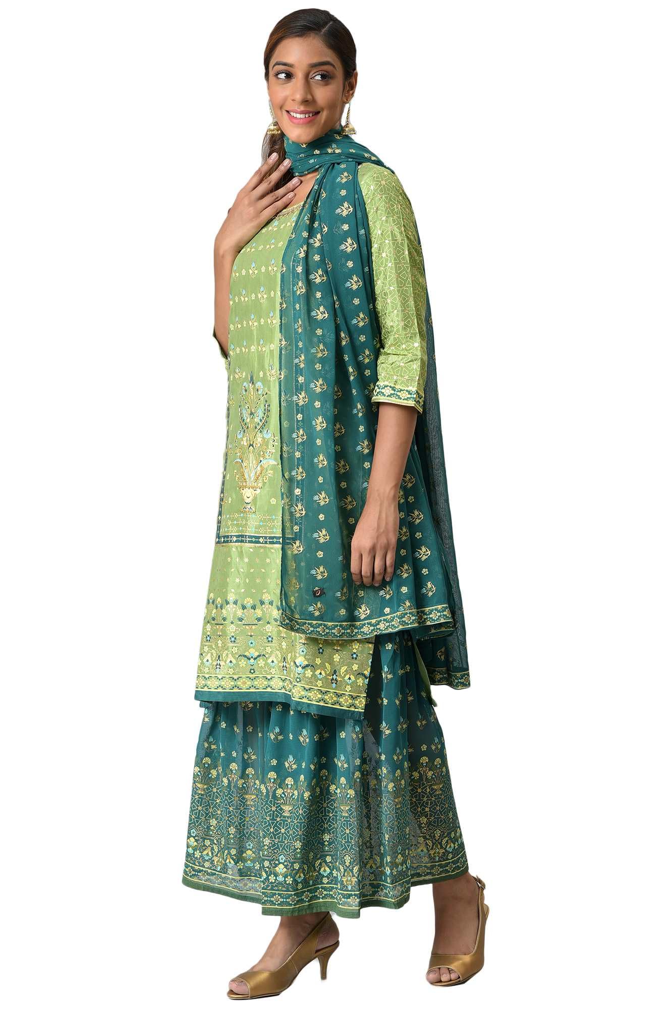 Aurelia WomenS Viscose Set (22Aud10444-504440_Green