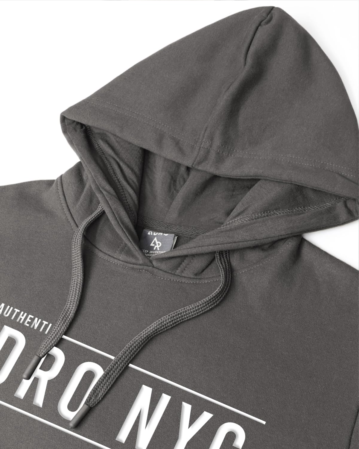 ADRO Men's Cotton Neck Hooded Sweatshirt (H24-ADRO)