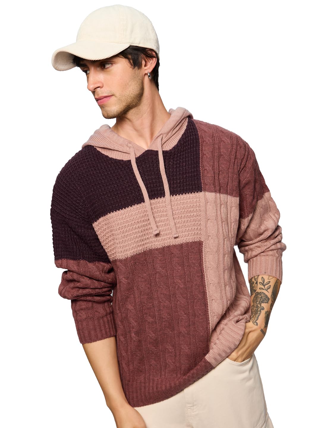 The Souled Store Originals: Cinnamon Oversized Pullovers for Men and Boys