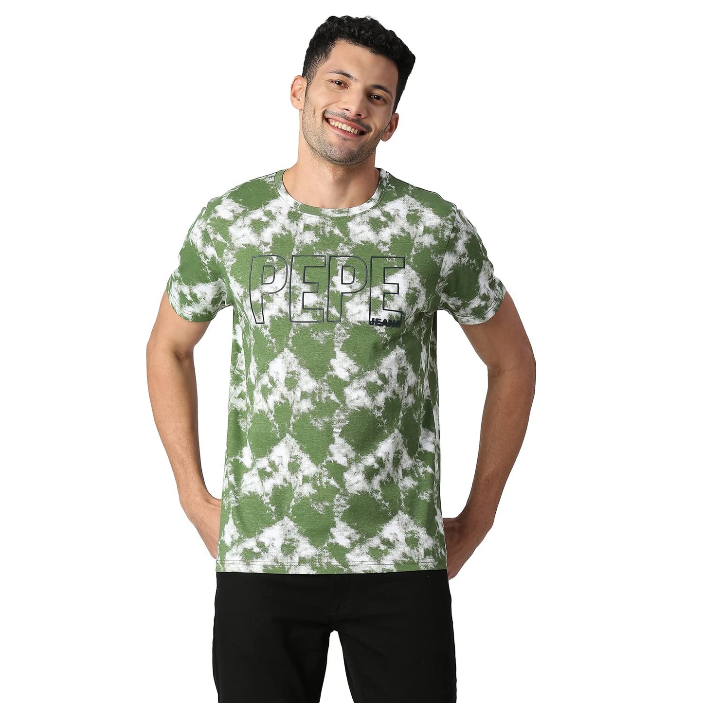 Pepe Jeans MenS Slim Fit T-Shirt (Pm509051728M_Olive