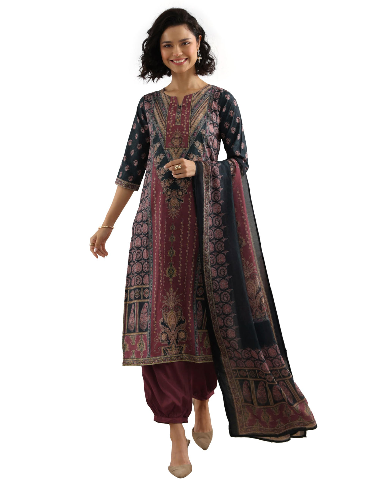 Libas WomenS Pure Cotton Kurta Set (359180R