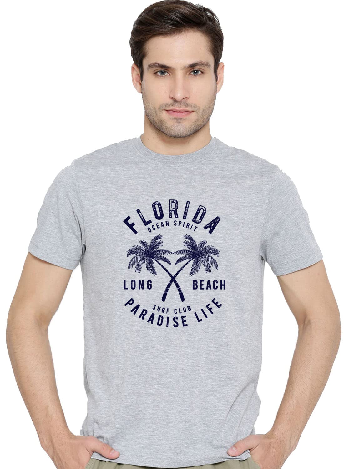 ADRO Florida Paradise Life Mens Printed T-Shirt