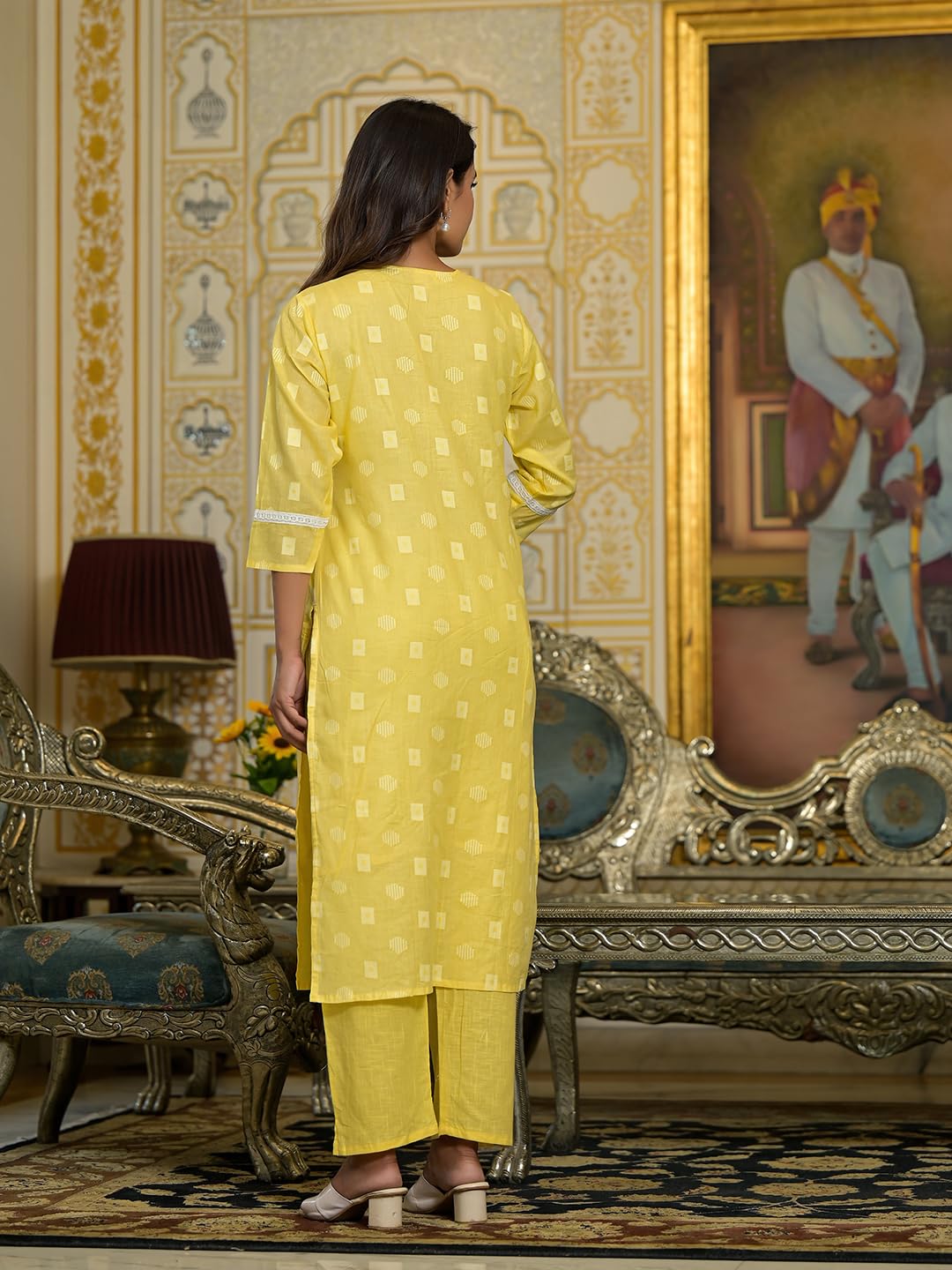 Varanga WomenS Cotton Regular Kurta