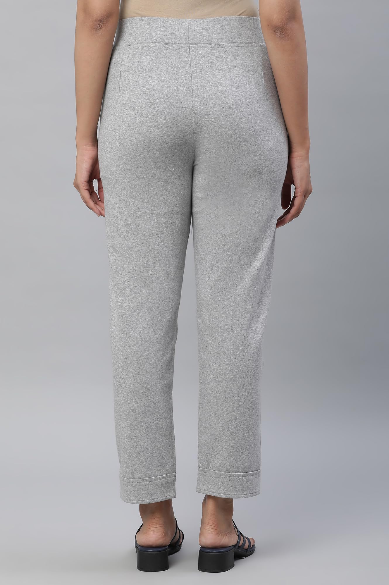 Aurelia Cotton Lycra Strechable Pants For Women | Ankle Length Pants For Women | Cotton Pants For Women | Lycra Pants For Women