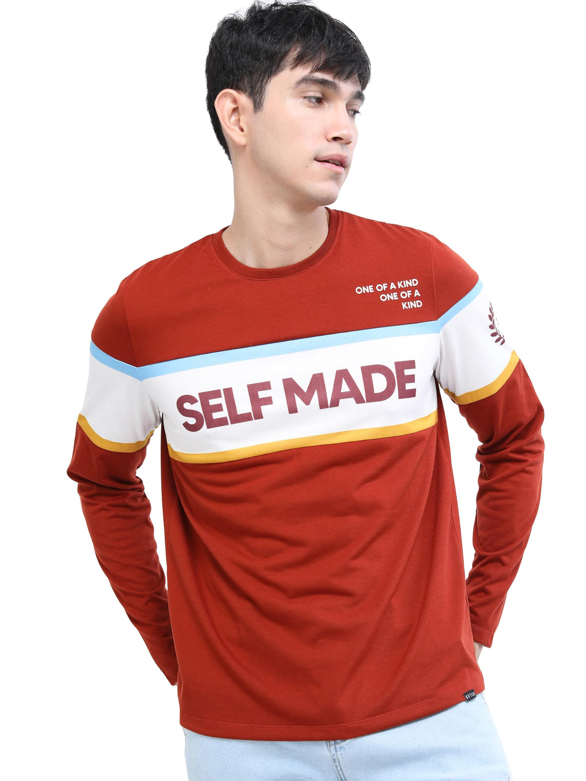 Ketch MenS Slim Fit T-Shirt (Khts000254_Maroon