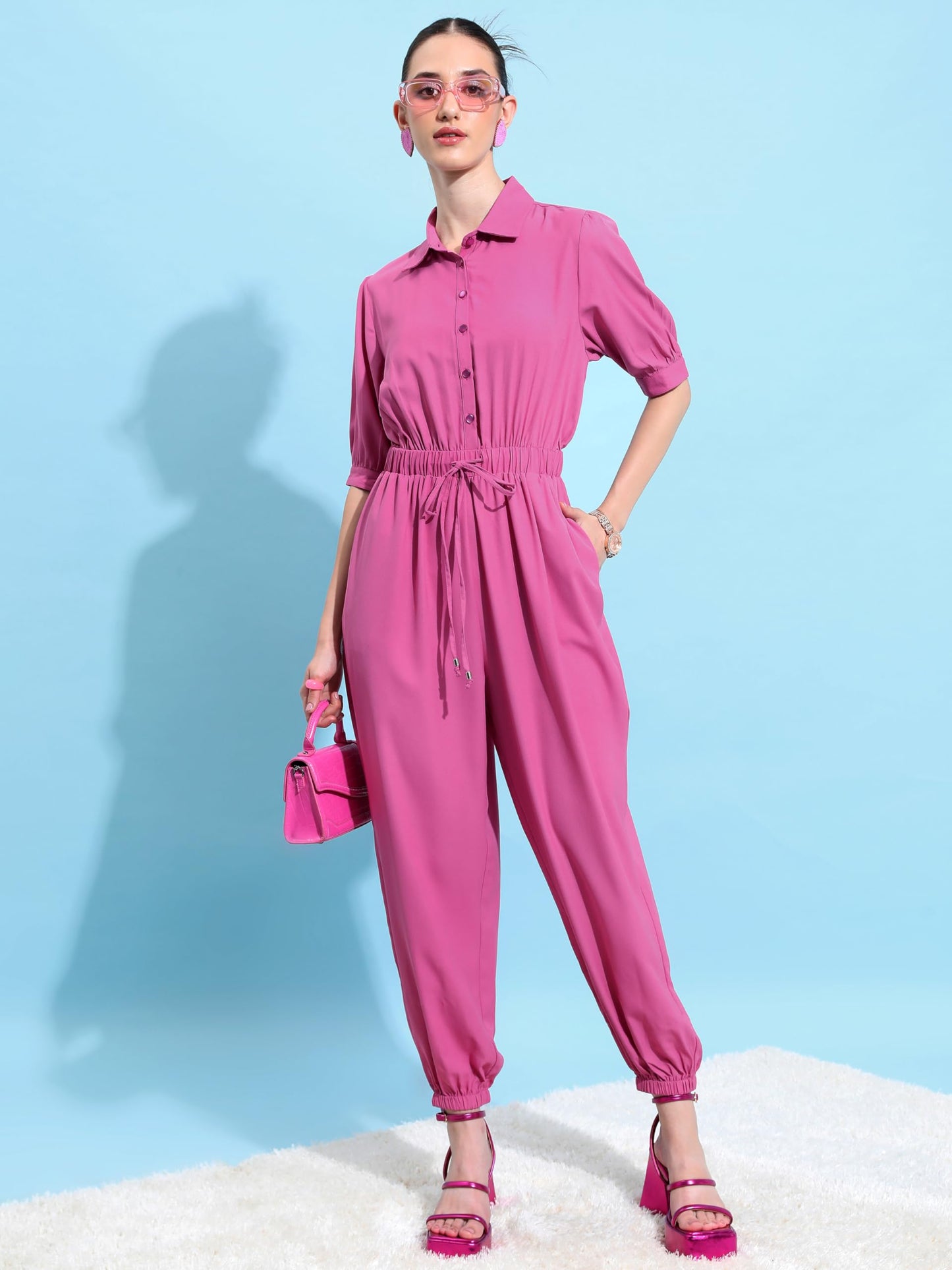 KETCH Women Jump Suit KHJS000032 Pink S