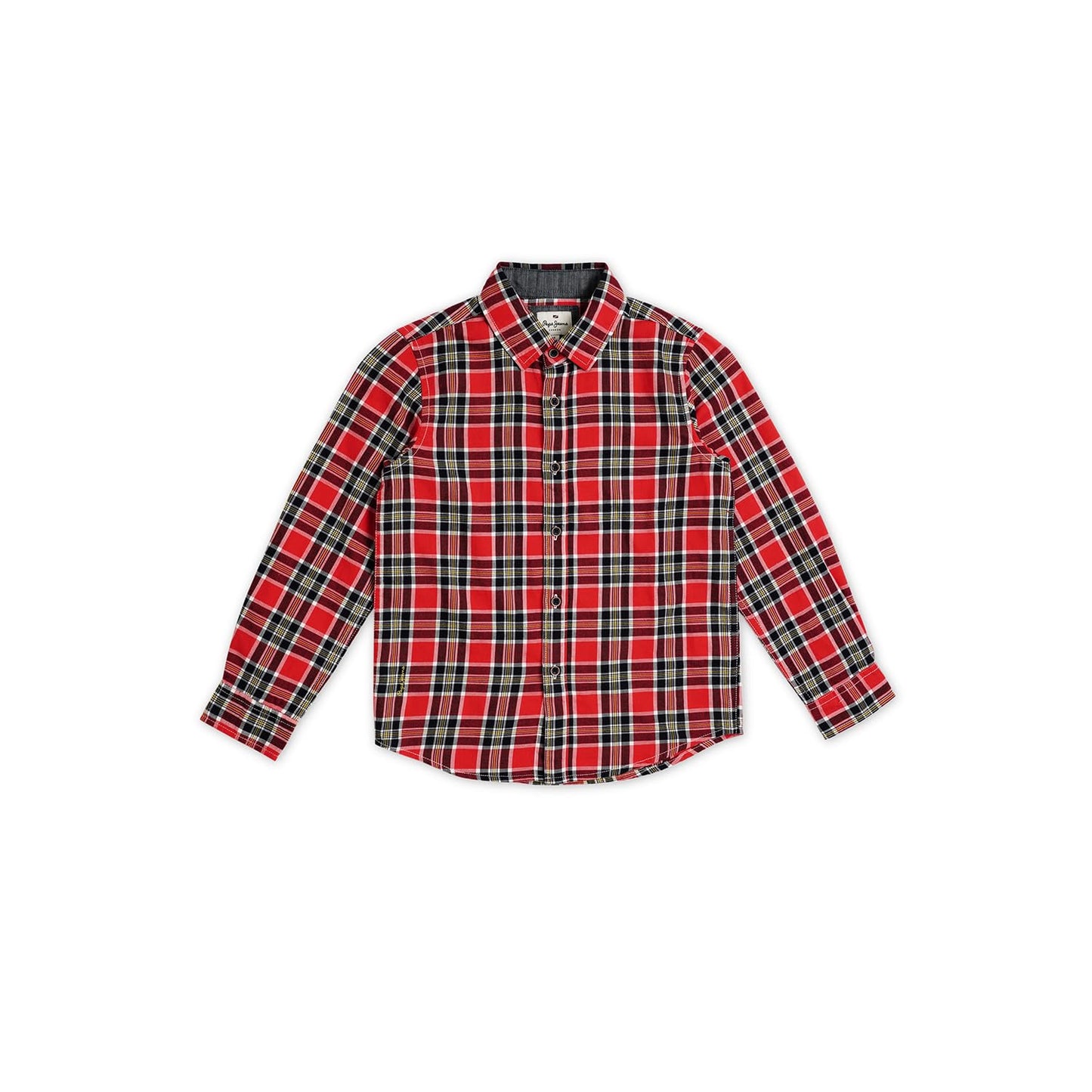Pepe Jeans BoyS Regular Fit Shirt (Pb302534_Red