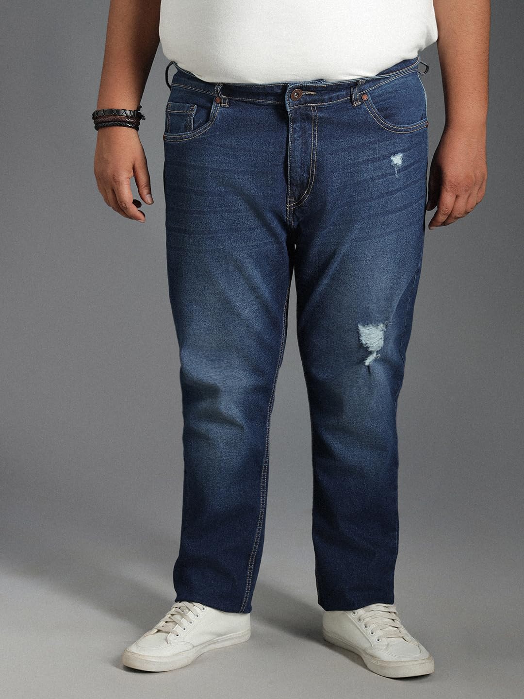 High Star MenS Regular Jeans (Hsmjns24F4_Blueb