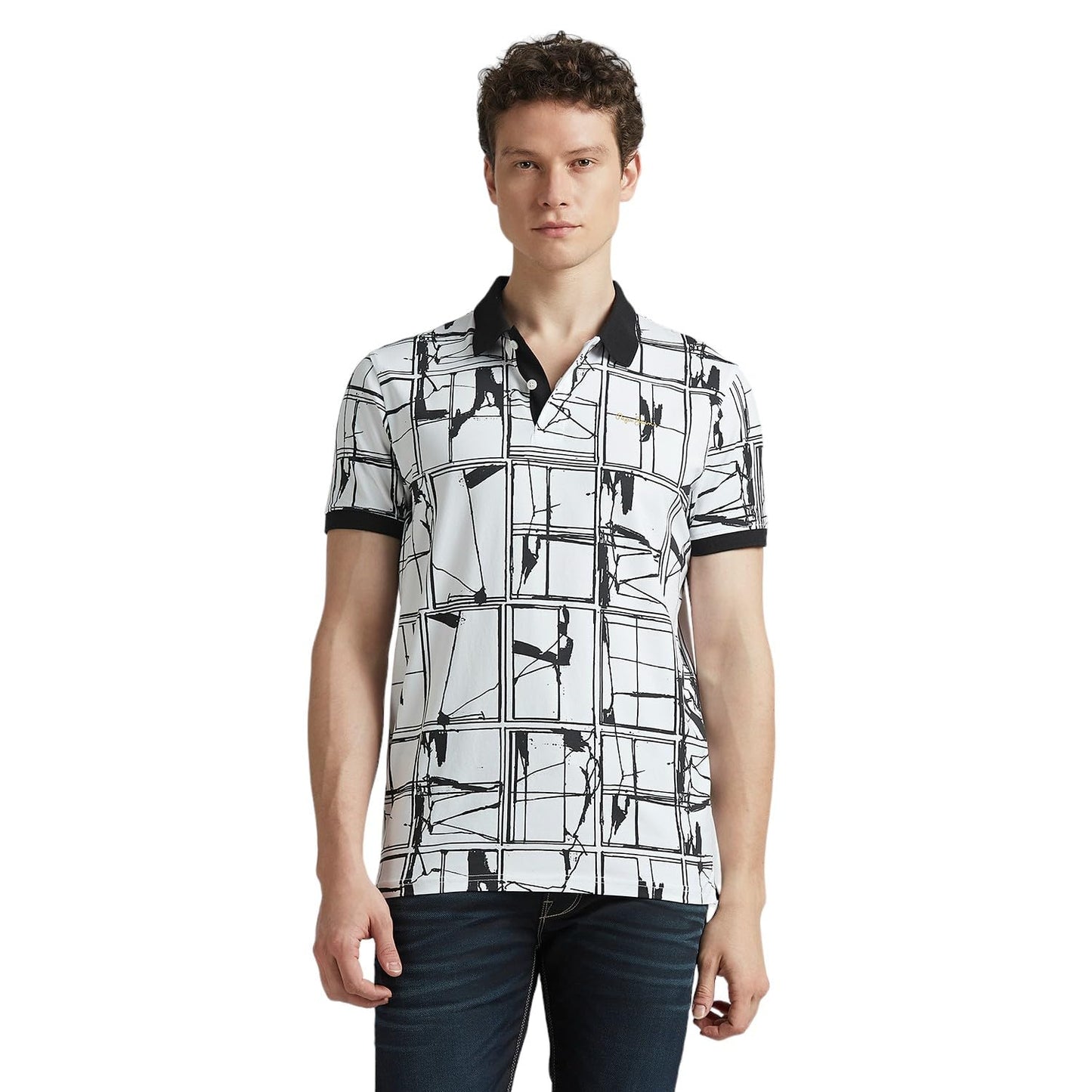 Pepe Jeans Men'S Regular Fit Polo Shirt (Pm542273_Black