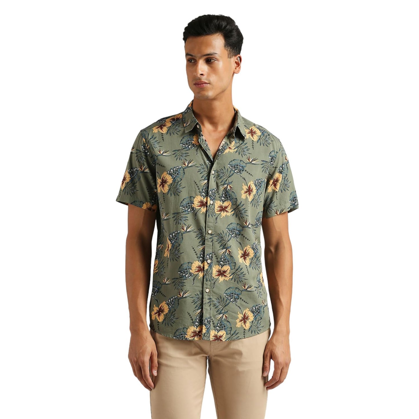 Benjiro Printed Cotton Modal Shirt