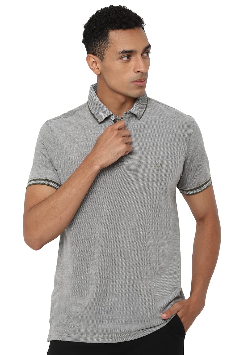 Allen Solly Men Regular Fit Cotton Polo Shirt