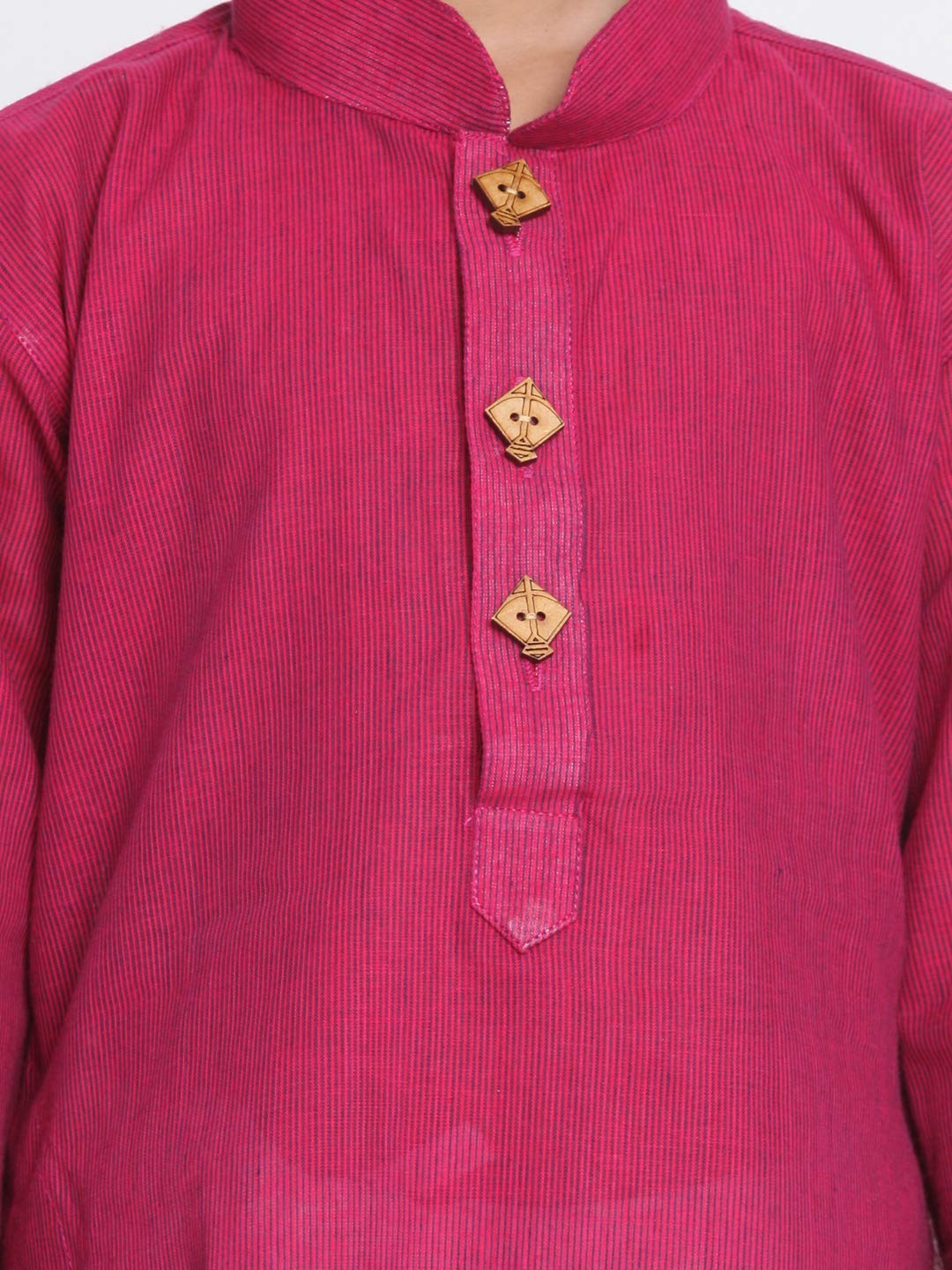 Jbn Creation Boys Pure Cotton Purple And White Kurta Pyjama Set - Ethnic Elegance For Festivals | Comfortable Traditional Pure S
