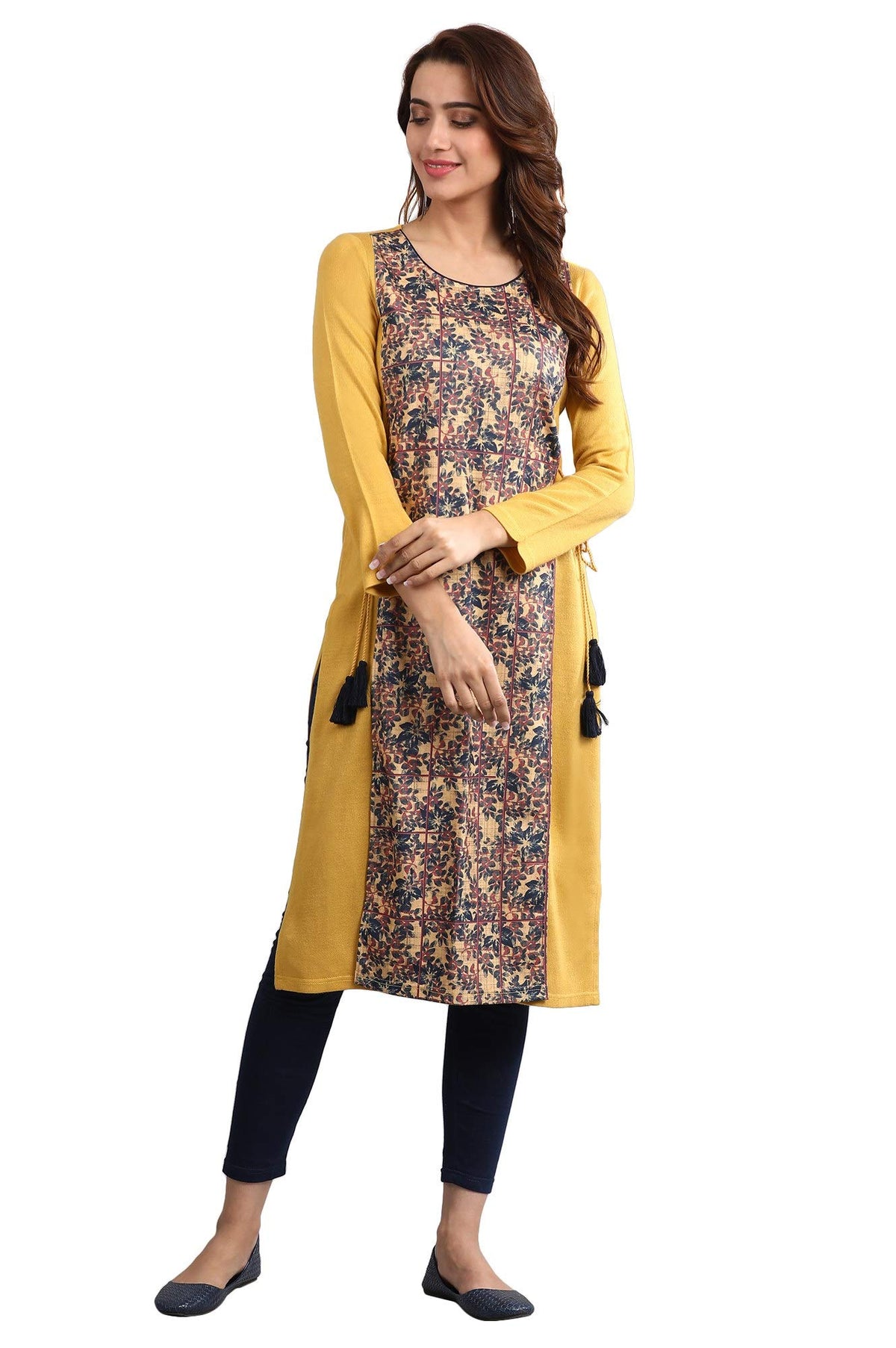 Aurelia Womens Synthetic Kurta