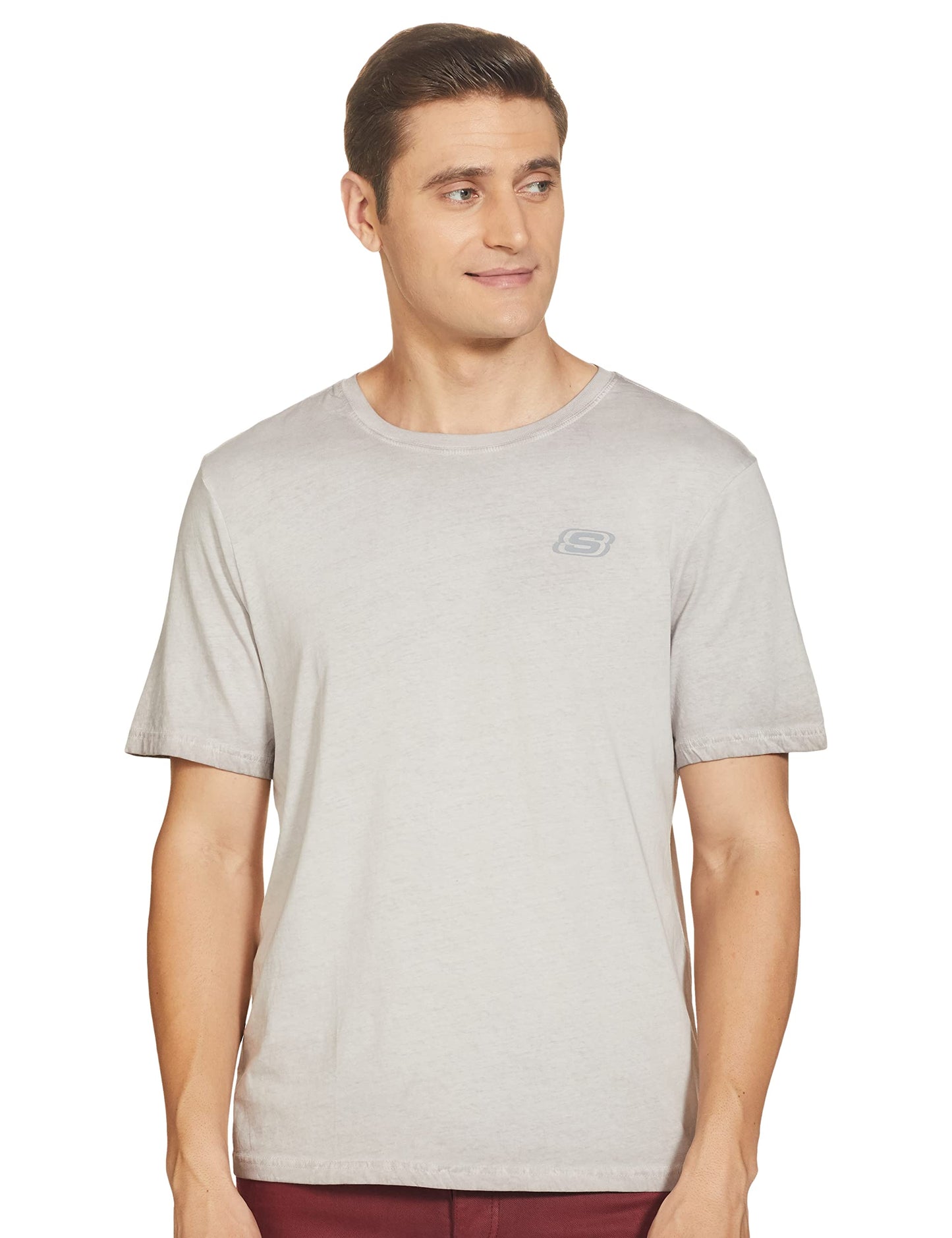Skechers Men Diamond Wash Breakers Crew T-Shirt