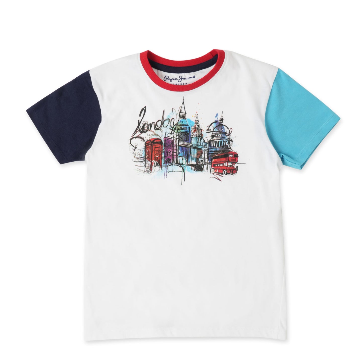 Pepe Jeans BoyS Regular Fit T-Shirt (Pb50363780012_White