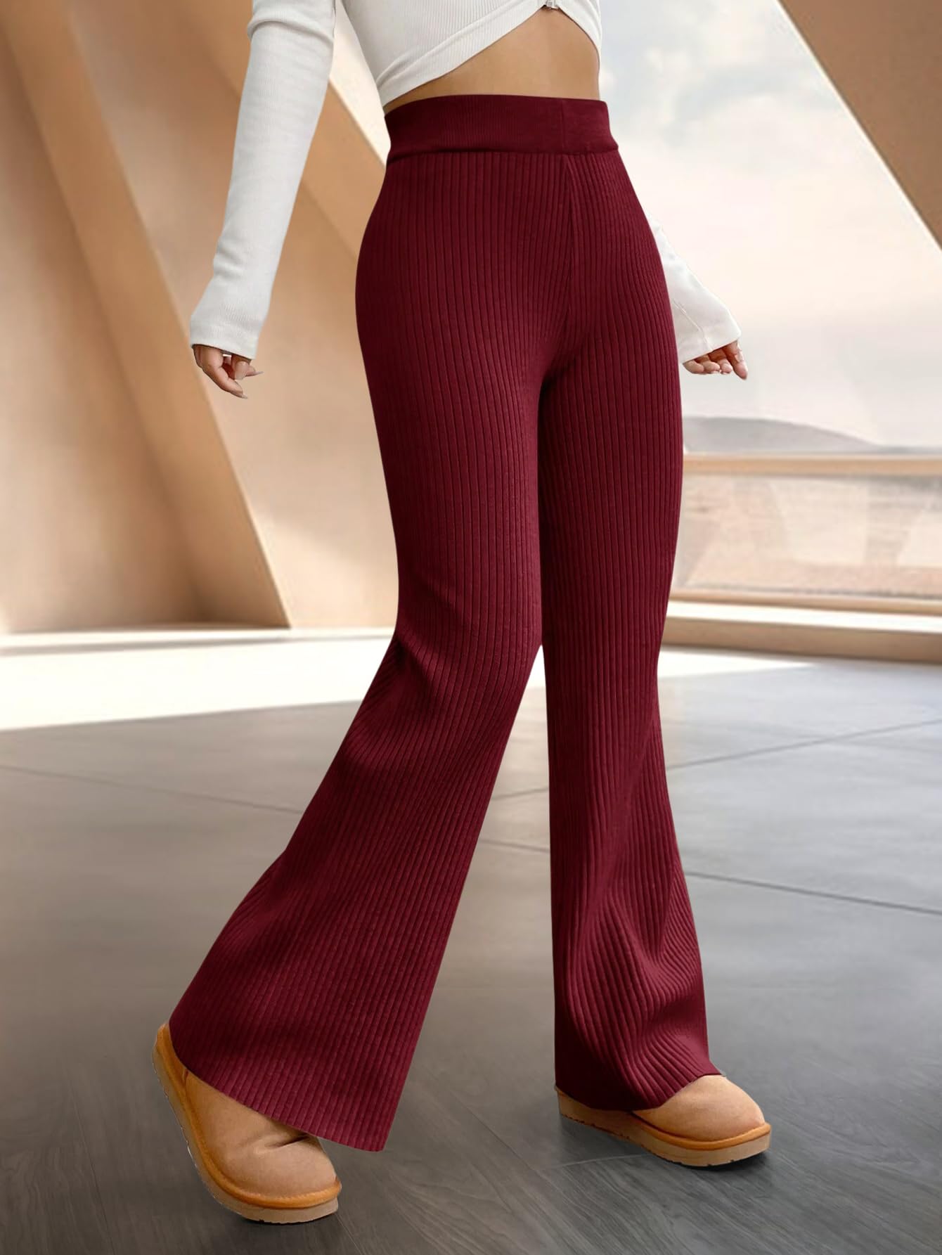 Tee Projekt Regular Fit Trousers for Women | Regular Trousers for Women