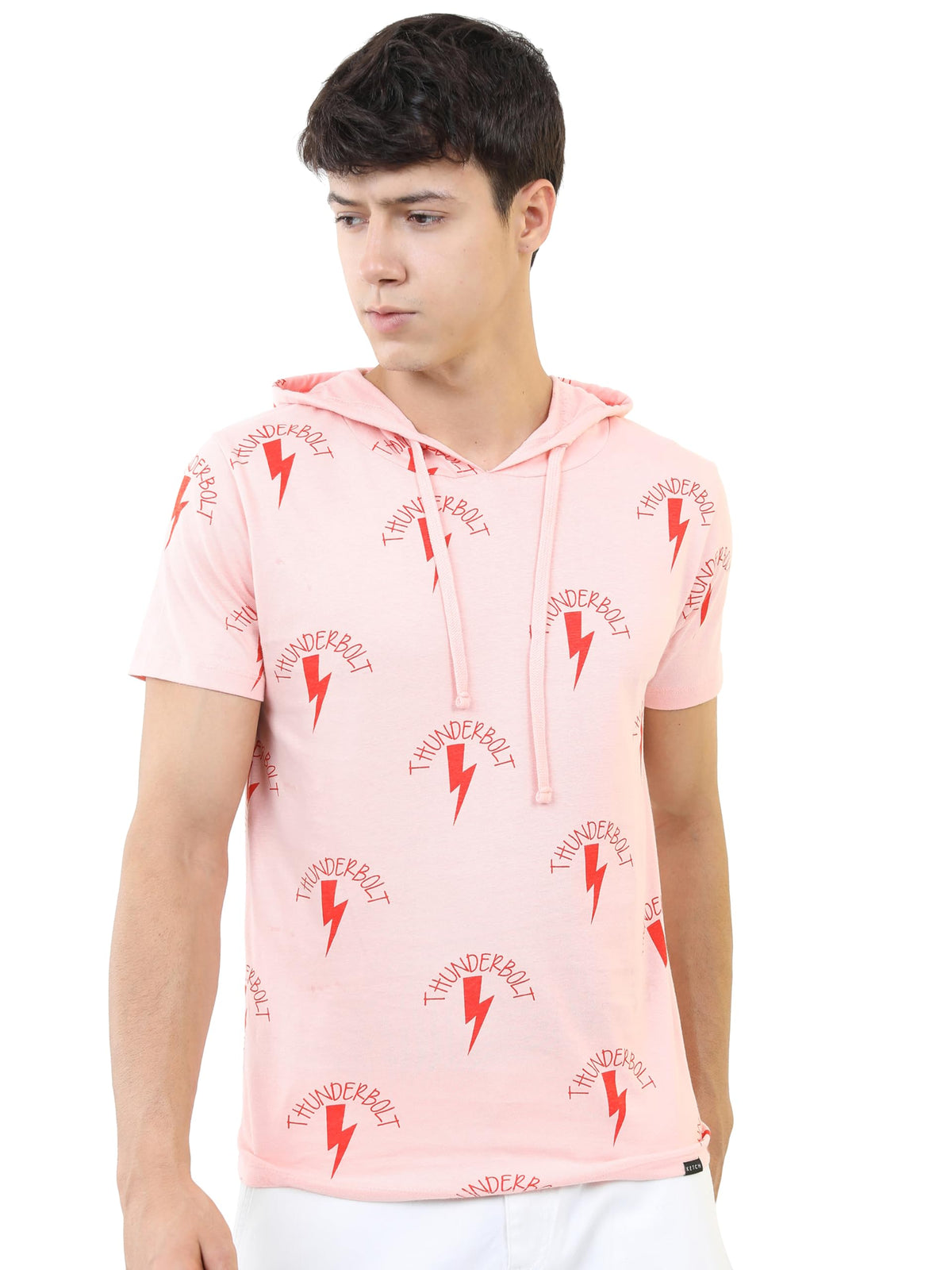 Ketch MenS Slim Fit T-Shirt (Khts000315_Pink