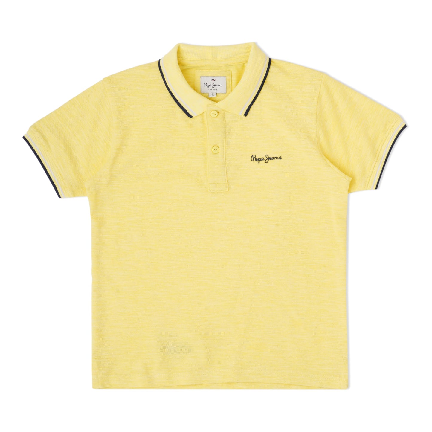 Pepe Jeans BoyS Regular Fit T-Shirt (Pb54087004316_Pop Yellow