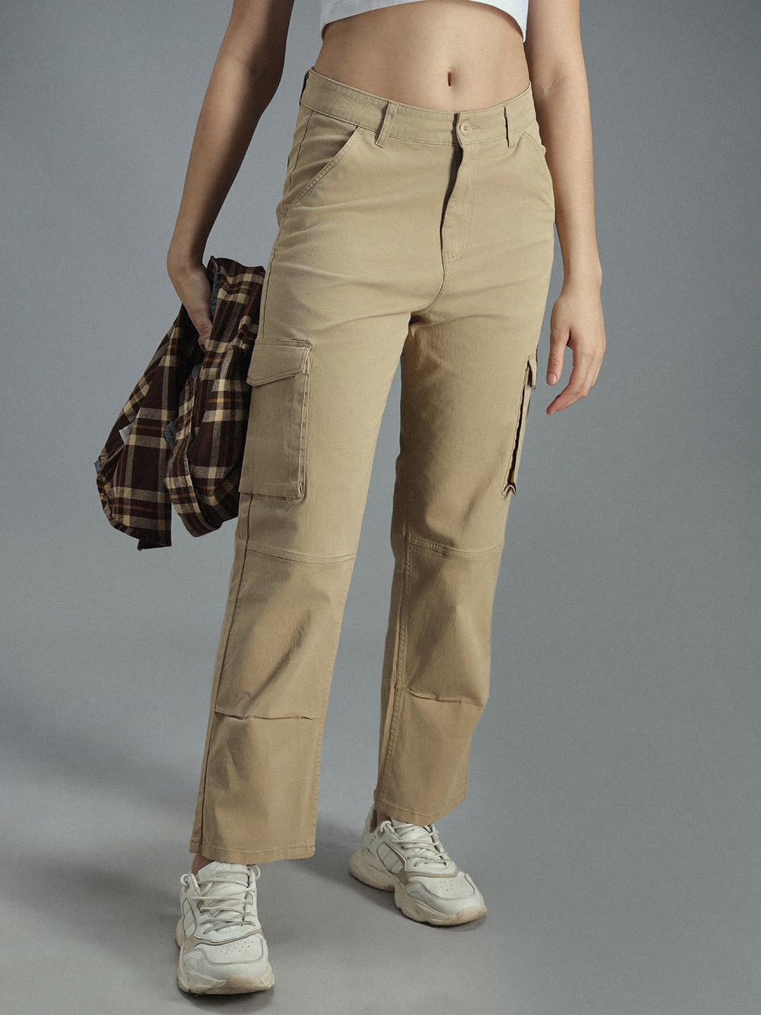 High Star WomenS Classic Trouser (Hswwts2402_Kh_Khaki