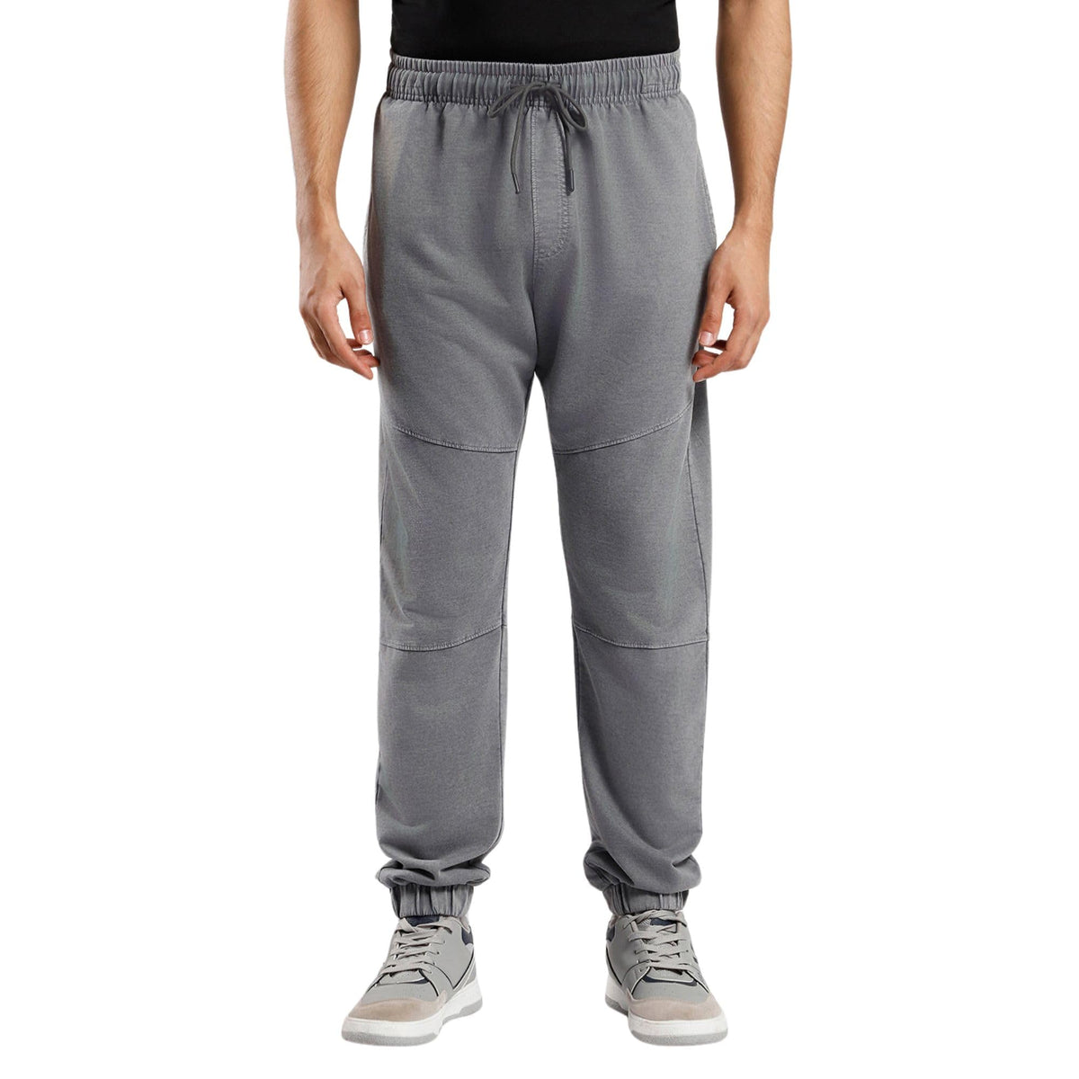 Nobero MenS Loose Sweatpants (1M-Bwjg-R0094_Gravity Grey