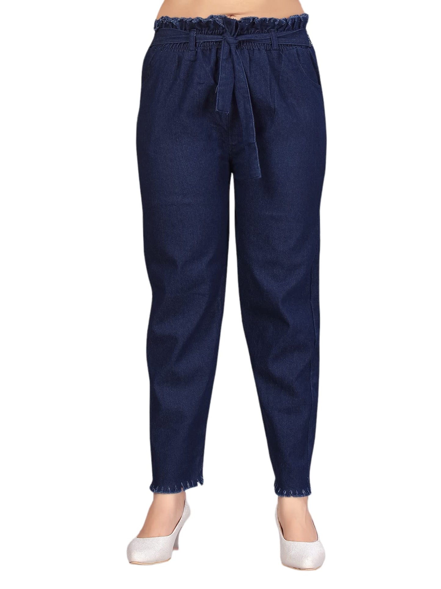 Aarika GirlS Regular Pants (Pl-Af-2203_Navy Blue_36)